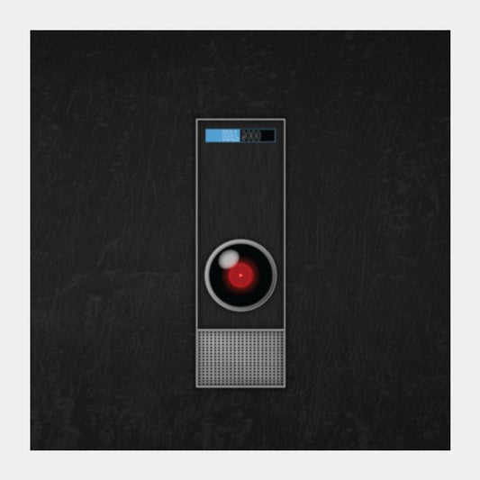 Square Art Prints, HAL 9000 Square Art | Loco Lobo Square Art Prints