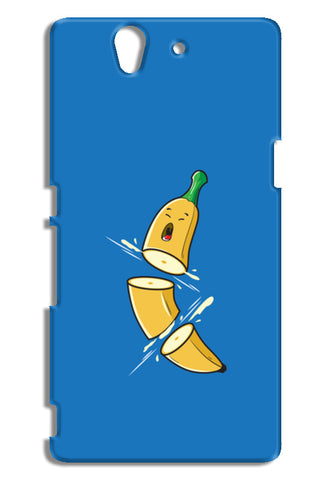 Sliced Banana Sony Xperia Z Cases