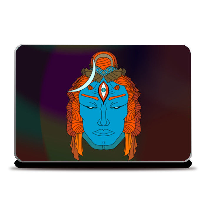 Urban Shiva (Texture Back) Laptop Skins