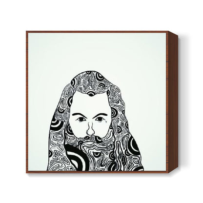 Lumbersexual Square Art | Raul Miranda