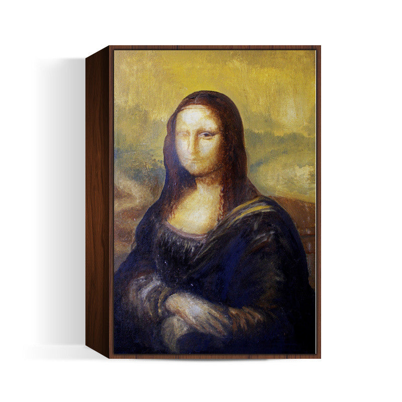 One-eyed Mona Lisa Wall Art