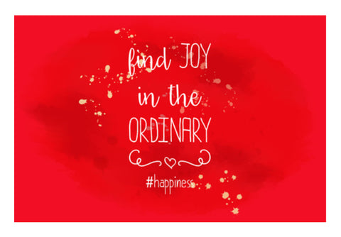 Find Joy In The Ordinary Happiness Wall Art