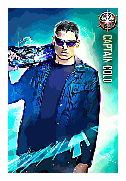 Captain Cold Art PosterGully Specials