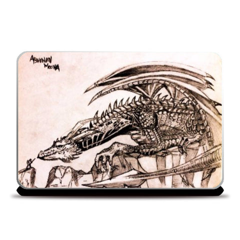 Laptop Skins, Dragon Sketch Laptop Skin