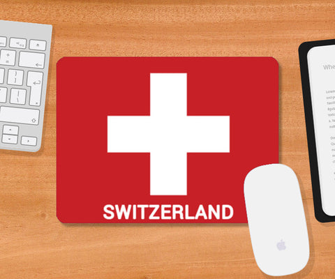 Switzerland | #Footballfan Mousepad