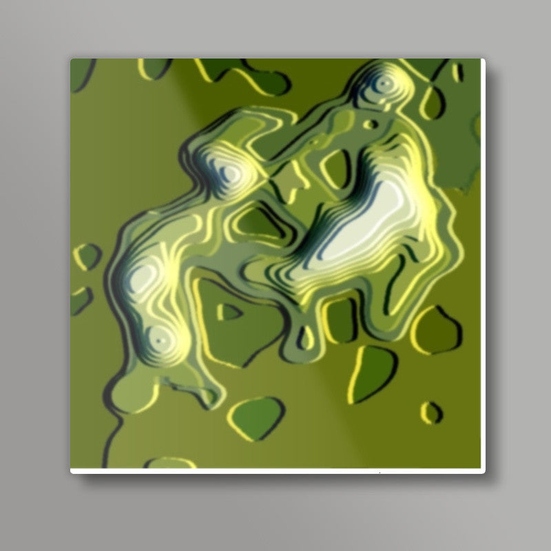 Abstract Dance Square Art Prints