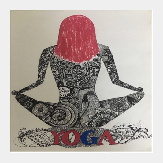 Yoga Square Art Prints PosterGully Specials