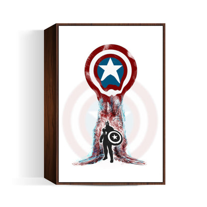 Captain America RicoChet Wall Art