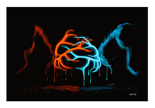 Locked Horns Art PosterGully Specials