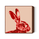 Abstract Hare blue