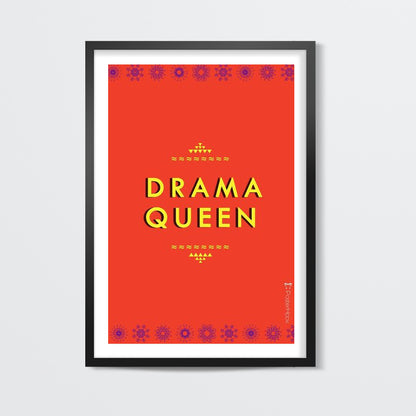 Drama Queen Wall Art