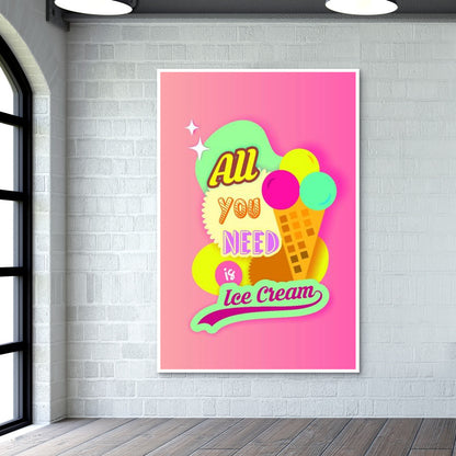 Ice Cream poster