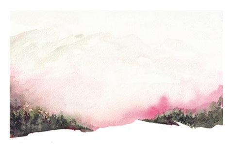Fading Mountains Wall Art PosterGully Specials