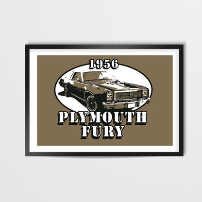 Plymouth FUry Wall Art