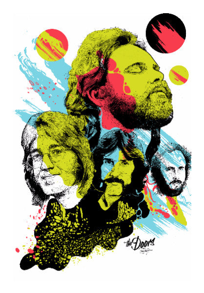 Wall Art, The Doors | Break on Through | RJ Artworks, - PosterGully