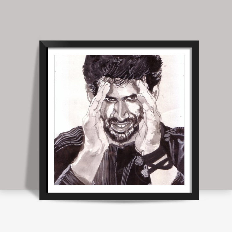 Bollywood star Aditya Roy Kapur lets love lead the way Square Art Prints