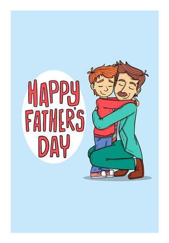 Son With Father Fathers Day | #Fathers Day Special  Wall Art