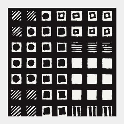 Square Art Prints, Squares Art