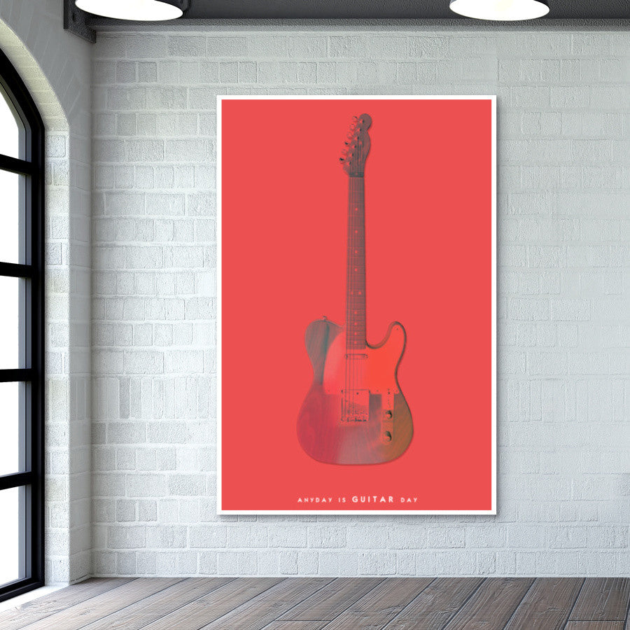 Guitar Day | Music Wall Art