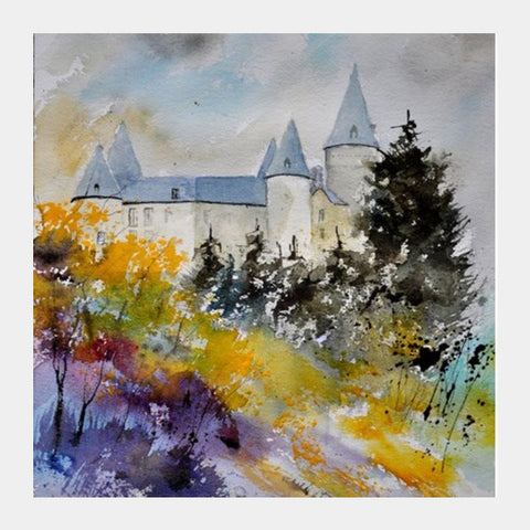 Medieval Castle Square Art Prints PosterGully Specials