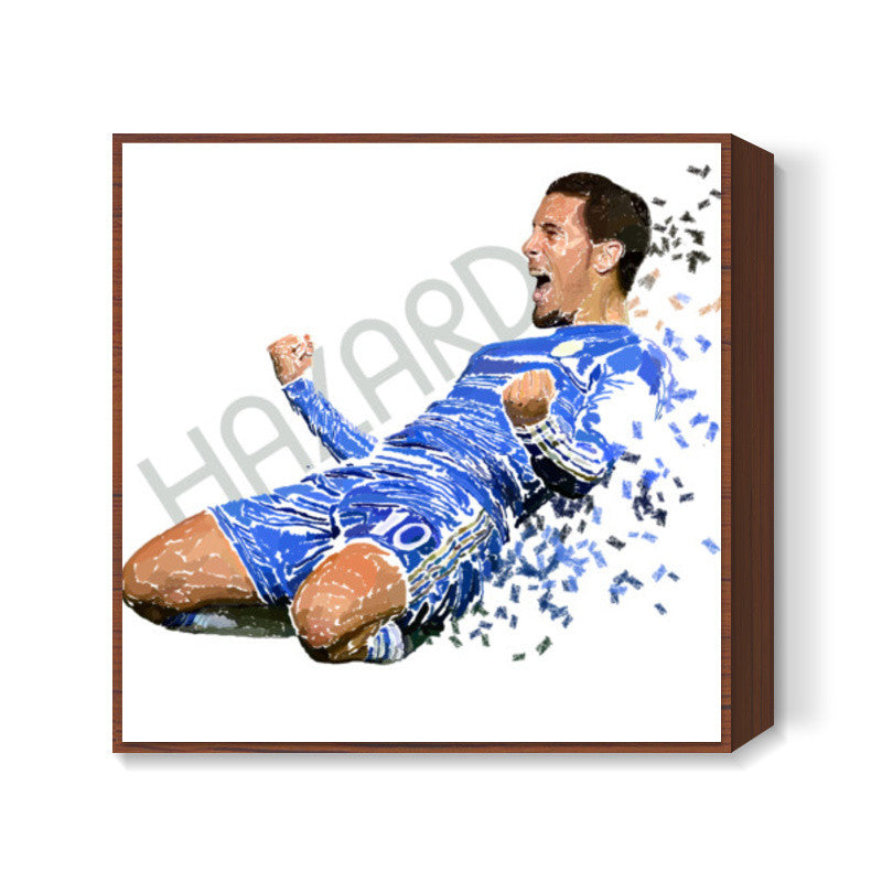 Eden Hazard Chelsea Square Art