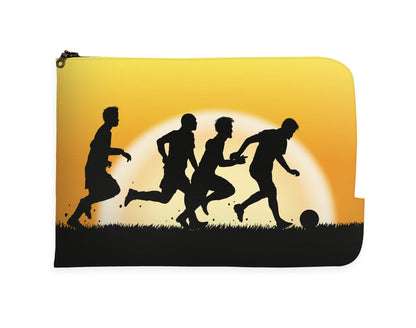 Sun Rising While Players Playing Laptop Sleeves | #Footballfan