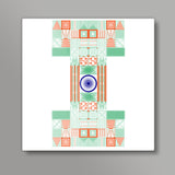 Make in India Square Art Prints