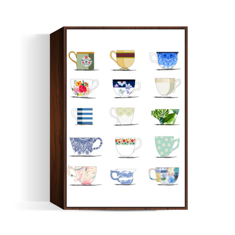 VINTAGE CUPS Wall Art