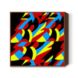 Abstract Colors Square Art Prints