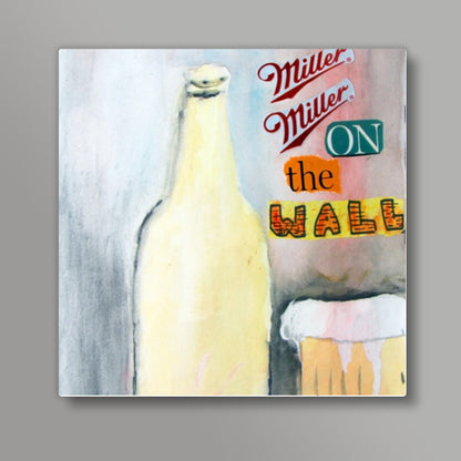 Miller Miller on the wall Square Art Prints
