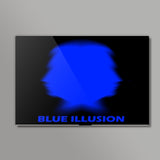 Blue Illusion Wall Art