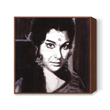 Sharmila Tagore has acted in several different kinds of movies Square Art Prints