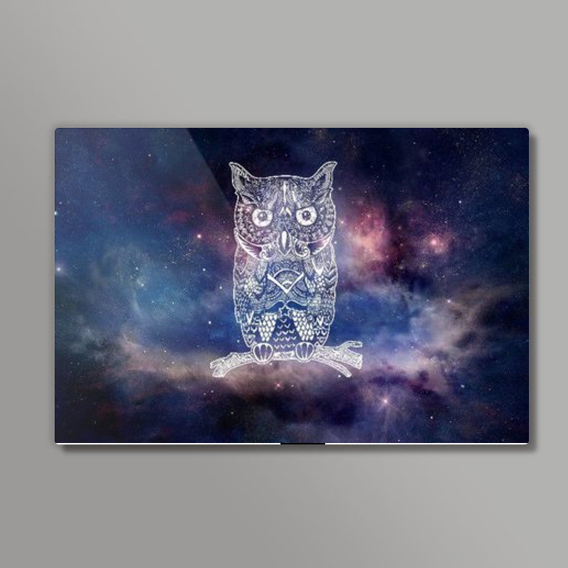 Cosmic owl Wall Art