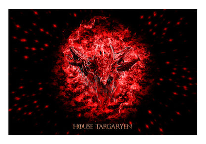 House Targaryen Wall Art