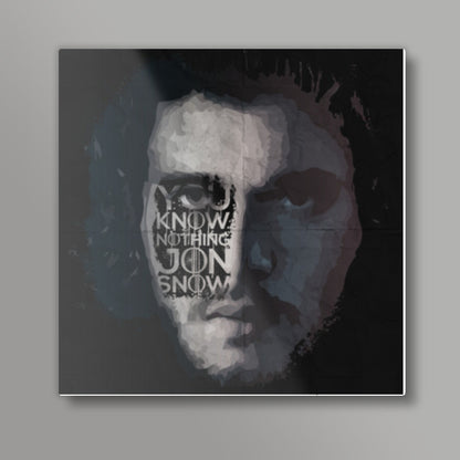 GOT Jon Snow Square Art Prints