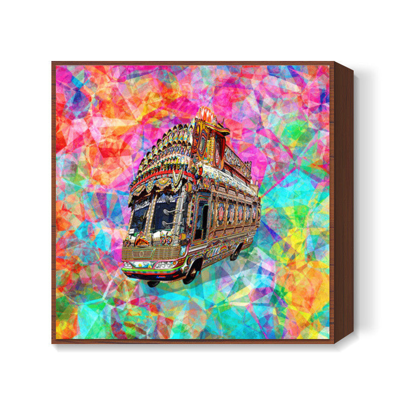 colourful Square Art Prints