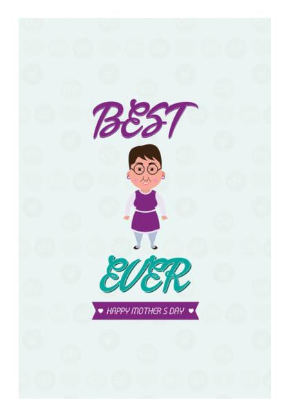 PosterGully Specials, Best Mom Ever Wall Art