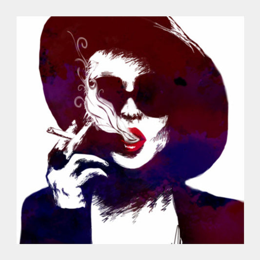 FIGHT CLUB | MARLA SINGER  Square Art Prints