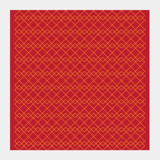 Woven Pattern 2.0 Square Art Prints