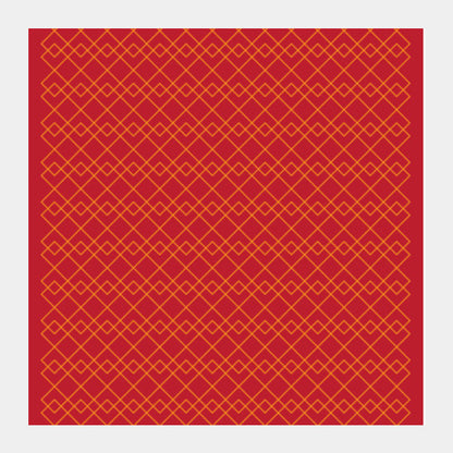 Woven Pattern 2.0 Square Art Prints