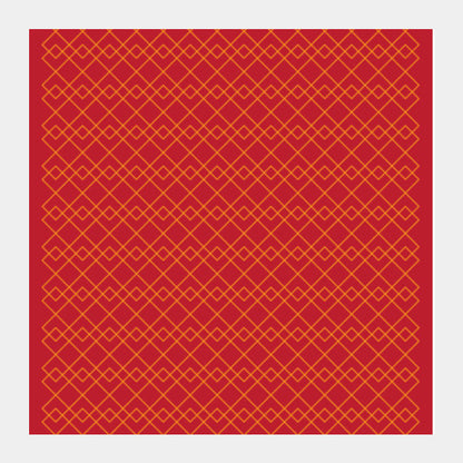 Woven Pattern 2.0 Square Art Prints