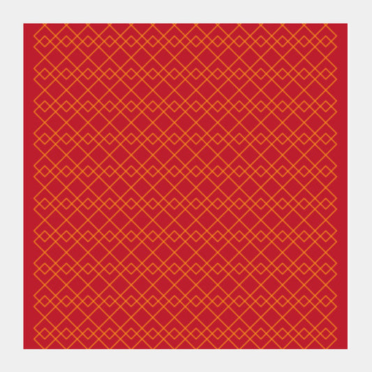Woven Pattern 2.0 Square Art Prints