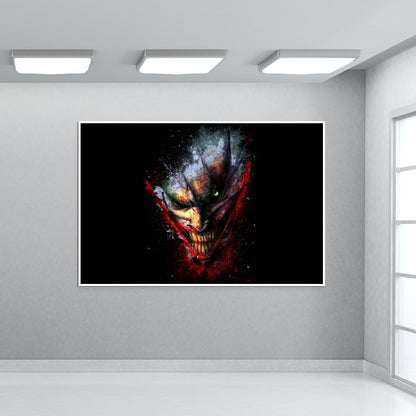 Abstract Face Wall Art