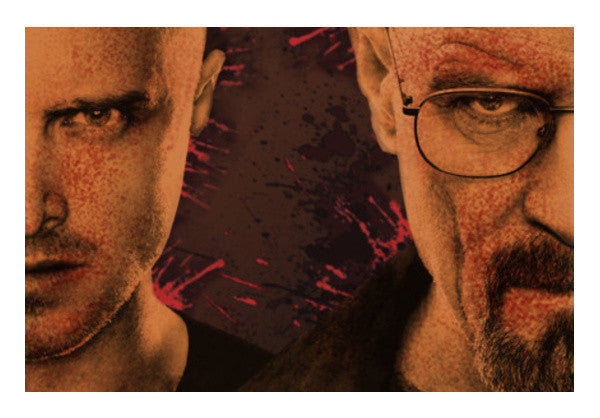 breaking bad photo manipulation Wall Art