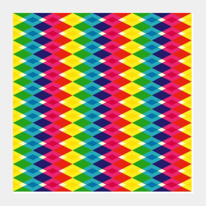 Square Art Prints, All About Colors Square Art Prints