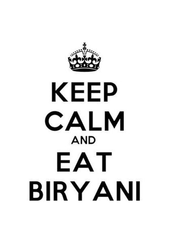 PosterGully Specials, Eat Biryani Wall Art