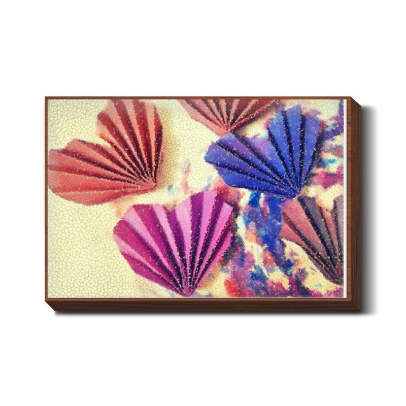 Mosaic hearts Wall Art
