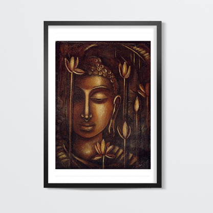 golden Buddha Wall Art