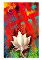 Wall Art, lotus abstract Wall Art | Aniruddha Lele, - PosterGully