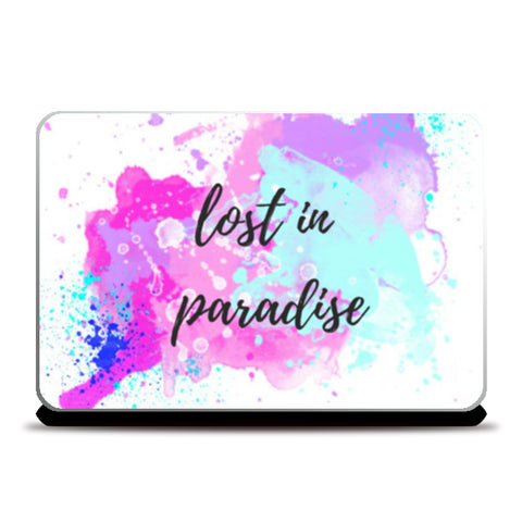 lost in paradise  Laptop Skins